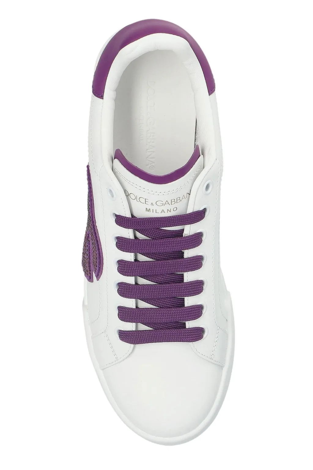 Portofino Dg Logo Patch Sneakers