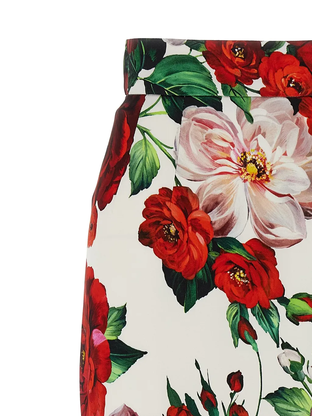 Floral Printed Midi Skirt