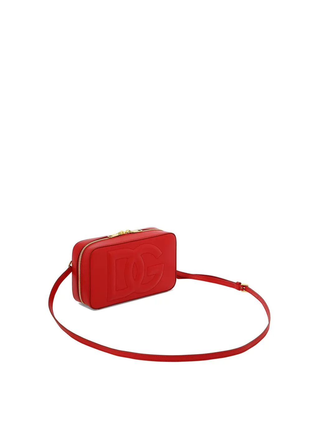 Logo-Embossed Small Camera Bag