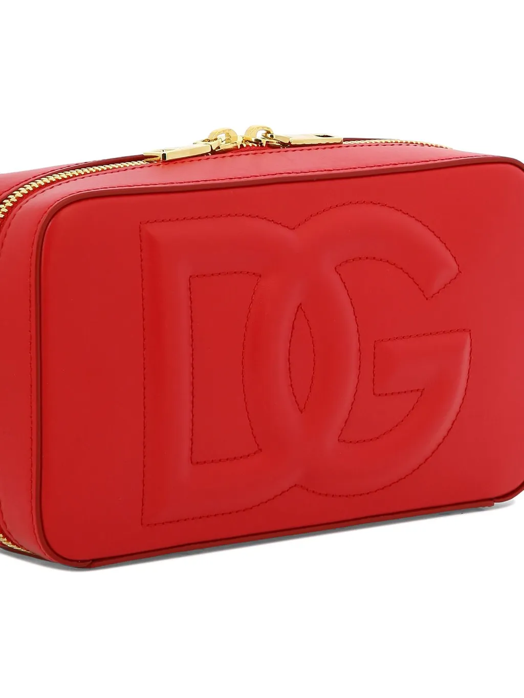 Logo-Embossed Small Camera Bag