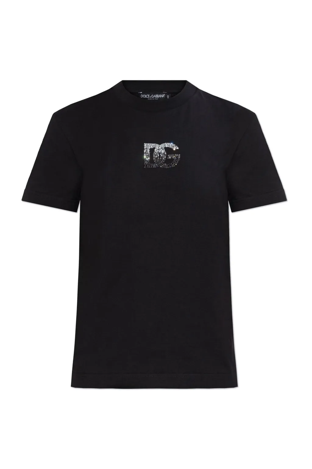 Dg Logo Embellished Crewneck T-Shirt