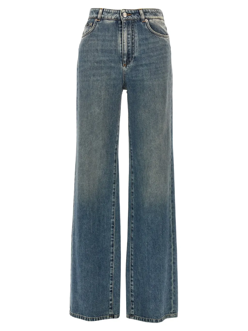 Logo Plaque Jeans