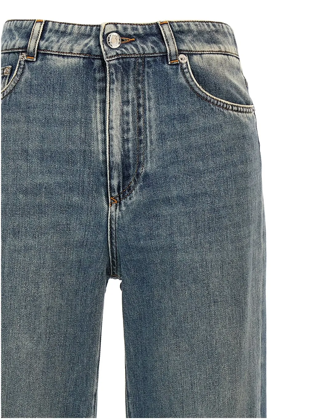 Logo Plaque Jeans