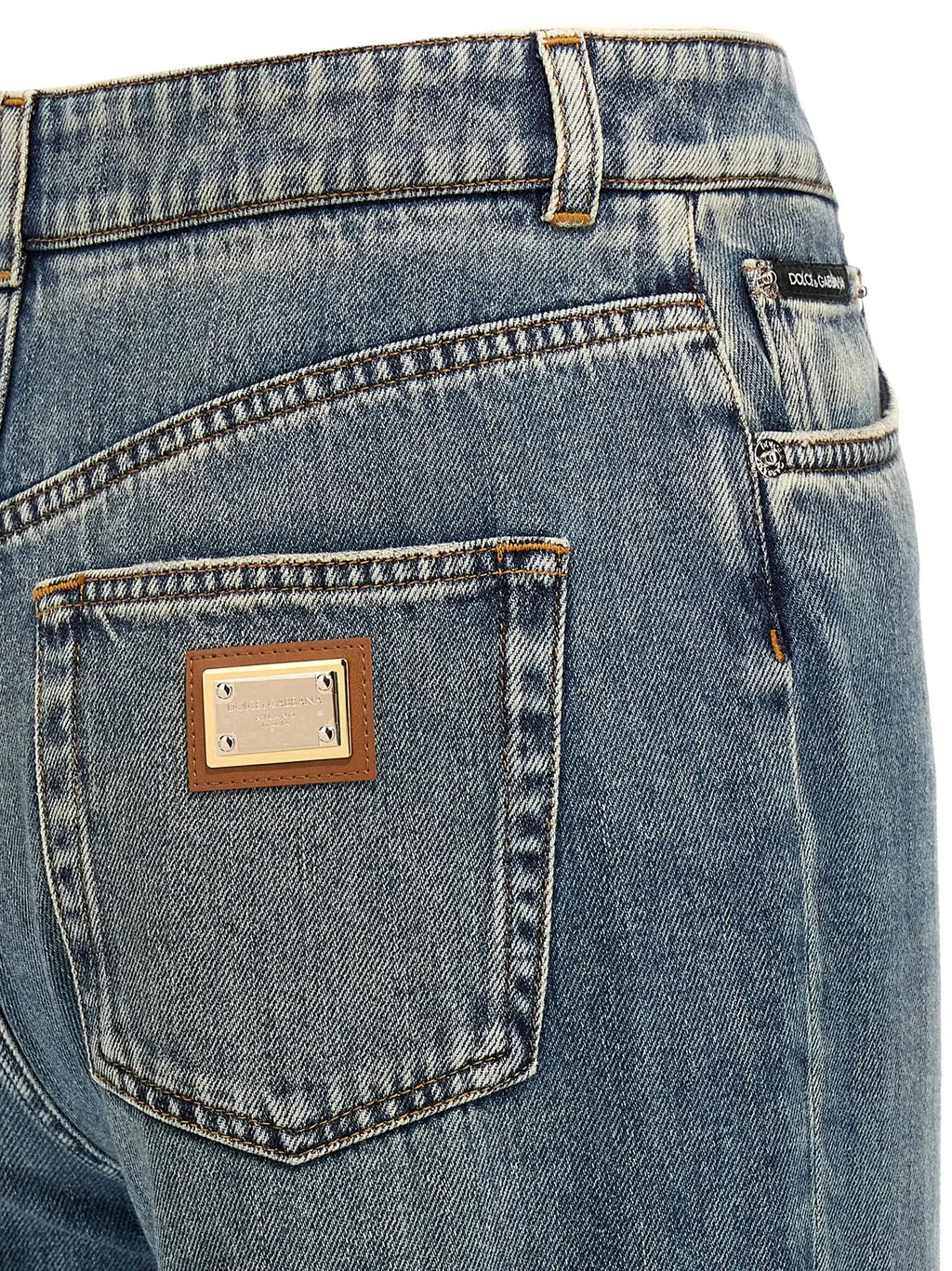 Logo Plaque Jeans