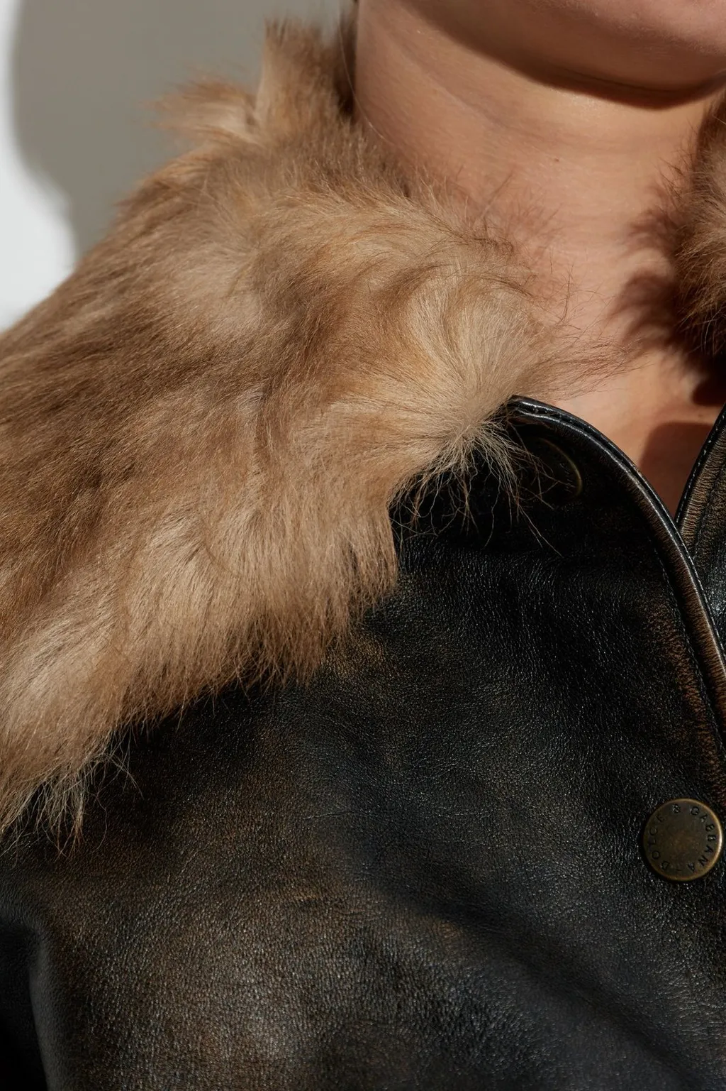 Press-Stud Fastened Jacket