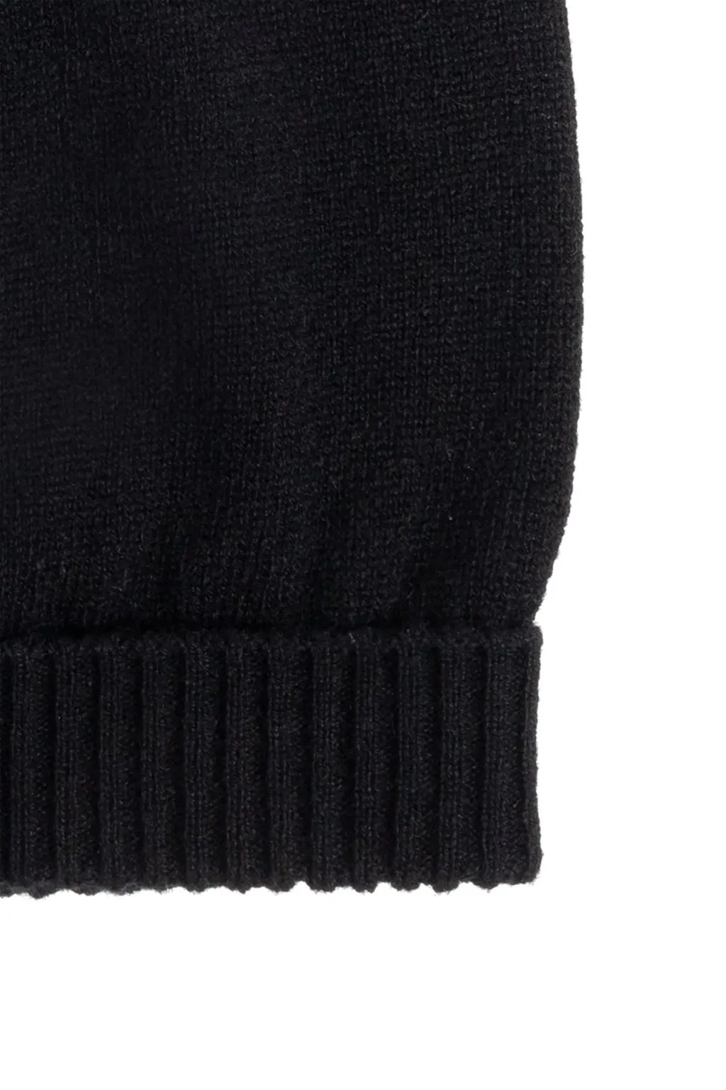 Turn-Up Hem Knitted Beanie
