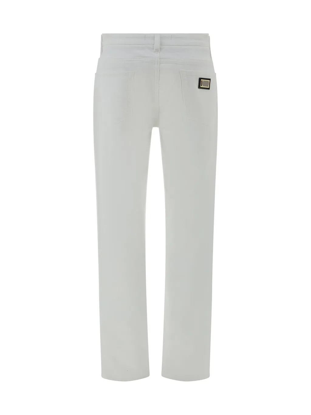 Logo Plaque Straight-Leg Trousers