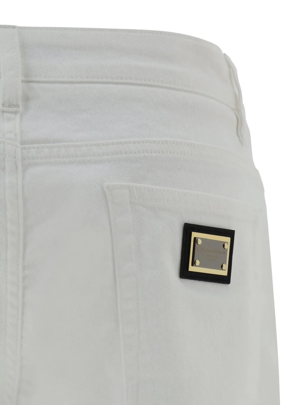 Logo Plaque Straight-Leg Trousers
