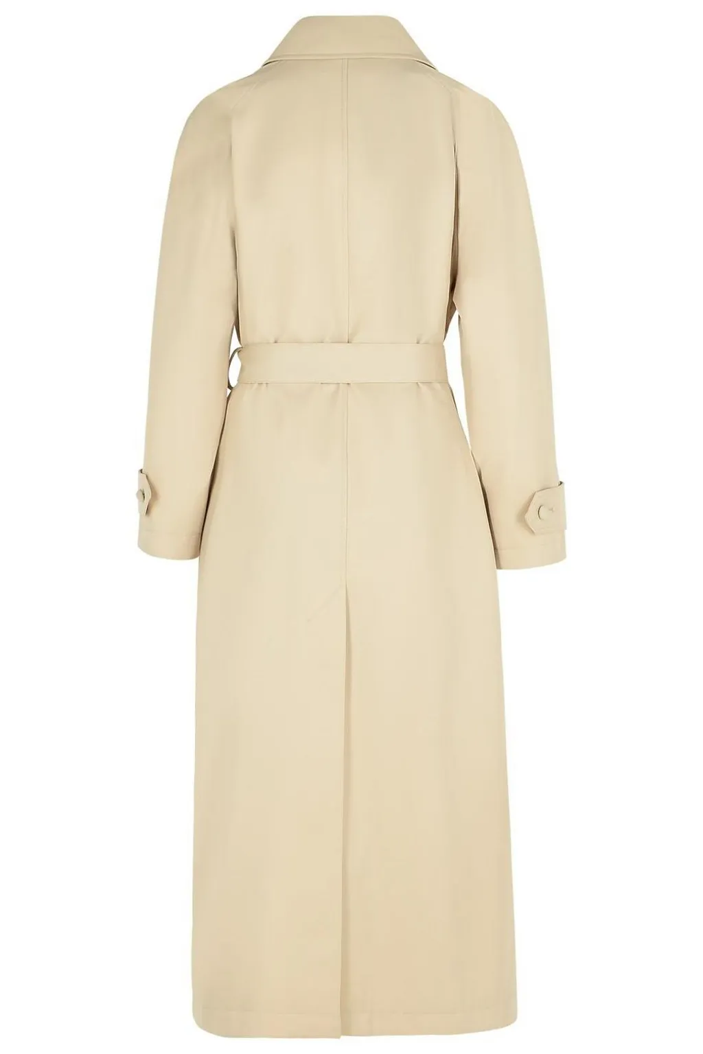 Double-Breasted Belted Coat