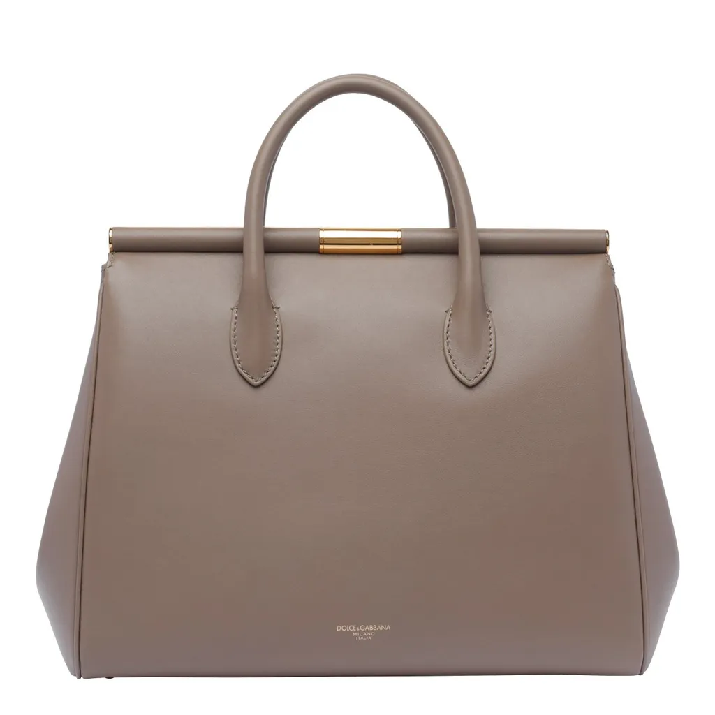 Marlene Logo Detailed Tote Bag