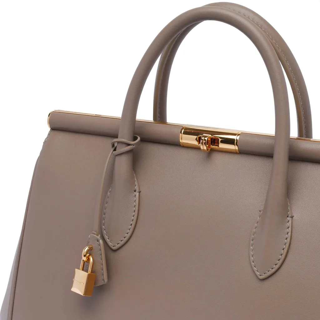 Marlene Logo Detailed Tote Bag