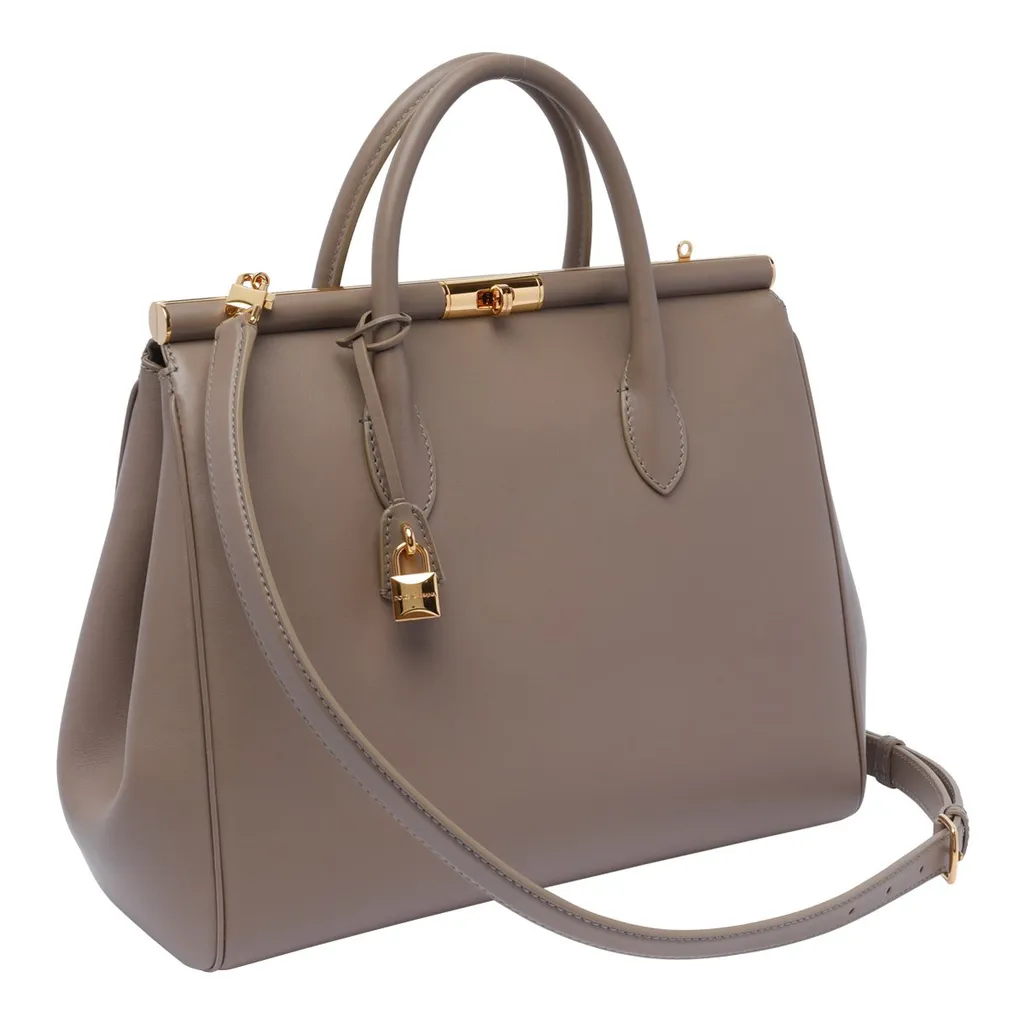 Marlene Logo Detailed Tote Bag