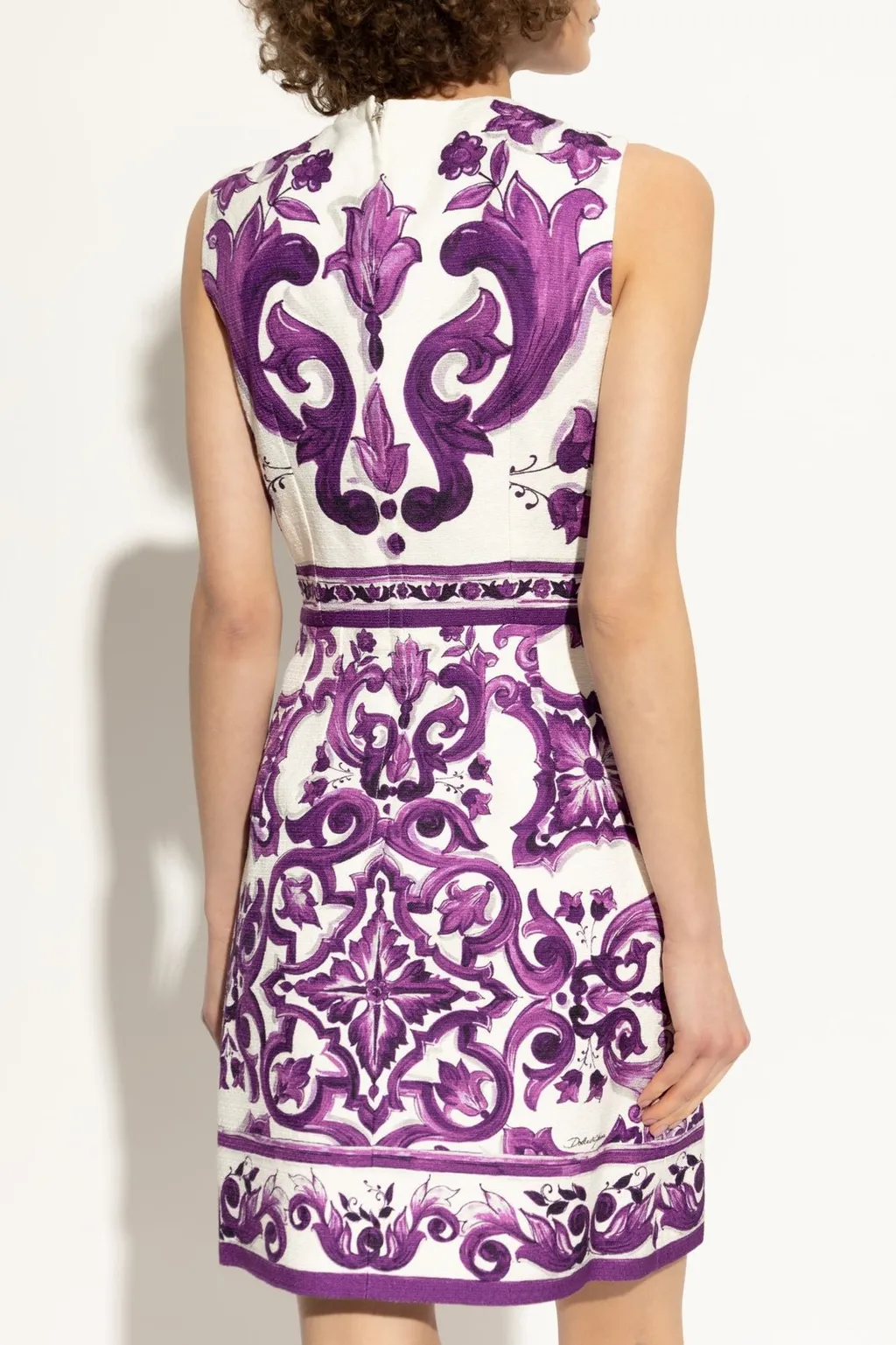 Majolica Printed Sleeveless Dress