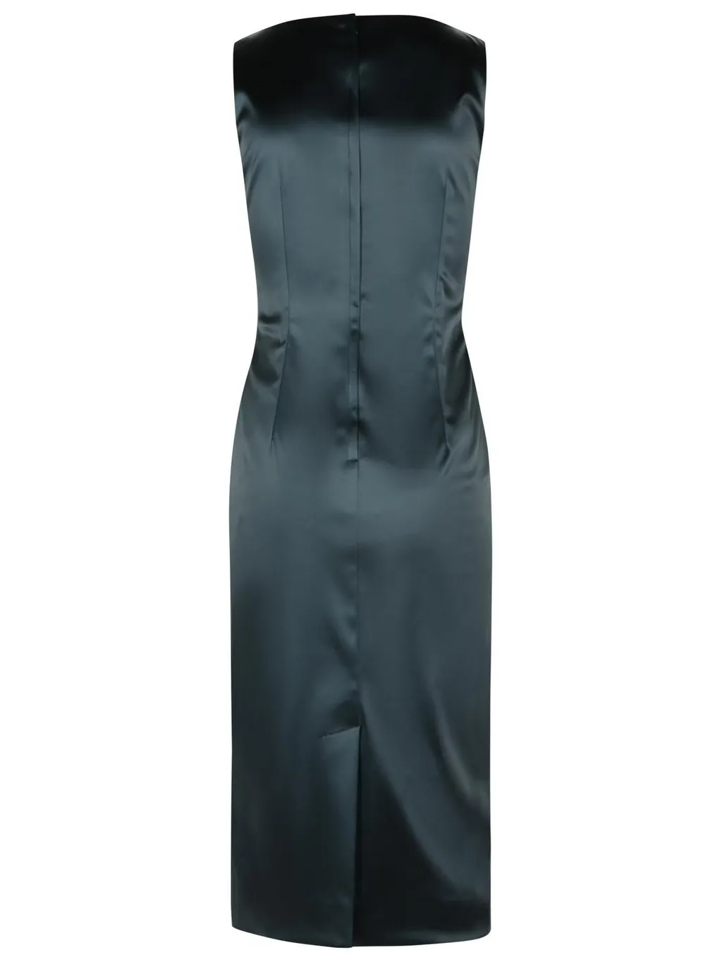 Square Neck Midi Sleeveless Dress