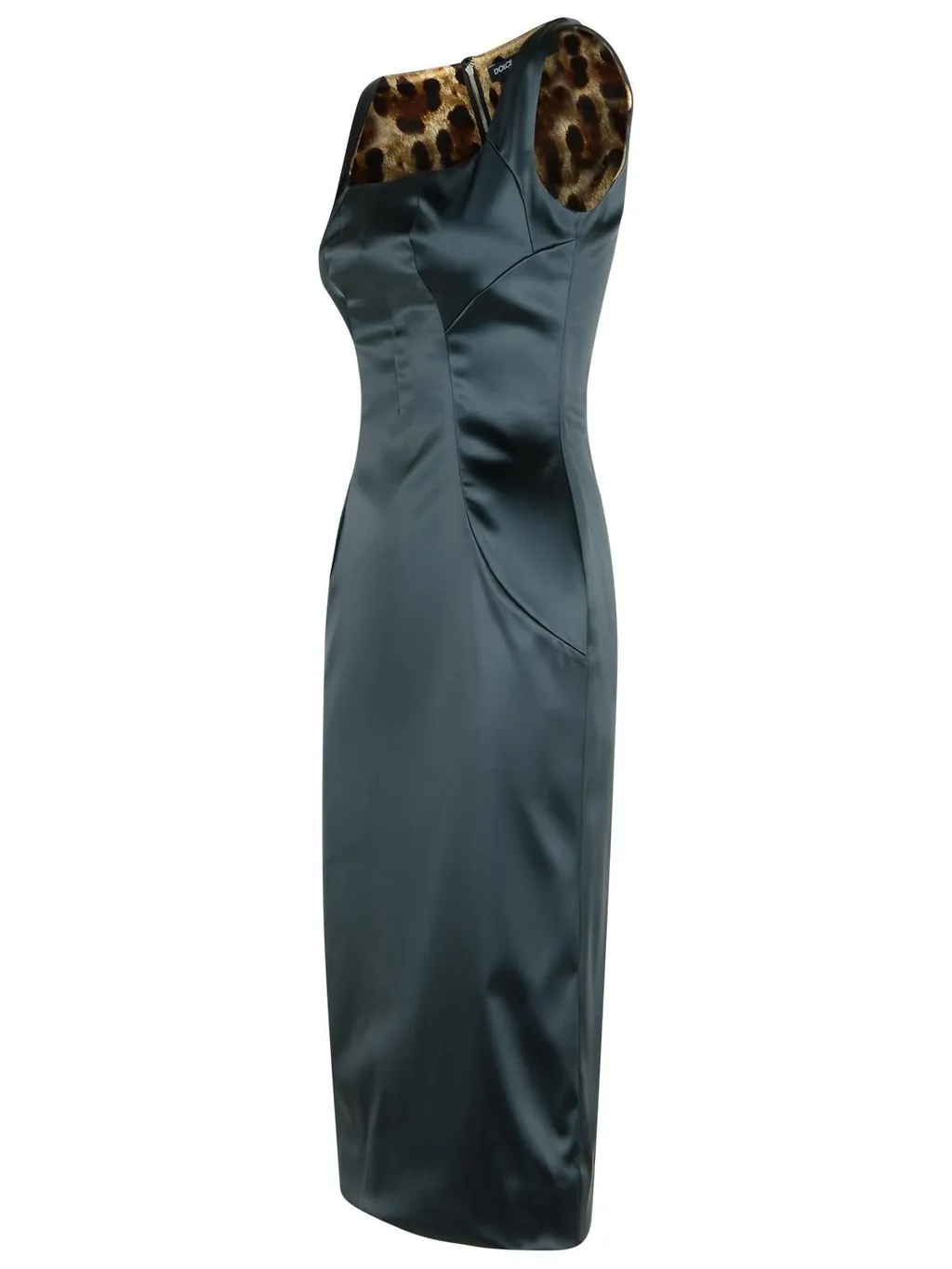 Square Neck Midi Sleeveless Dress