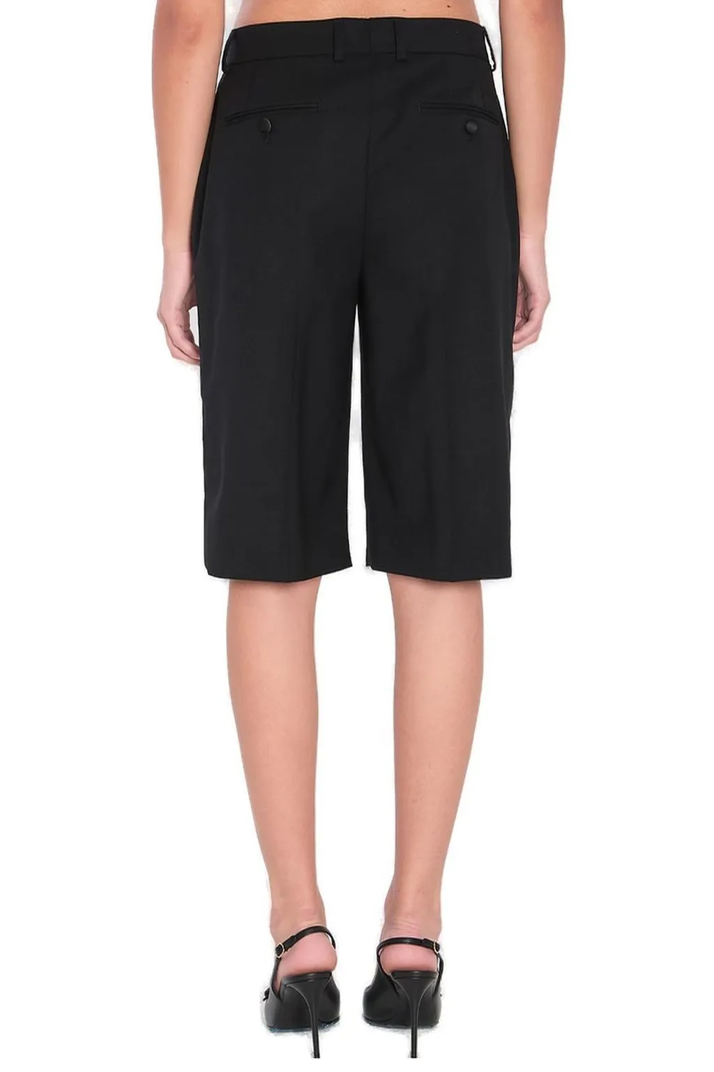 Pressed Crease Bermuda Shorts