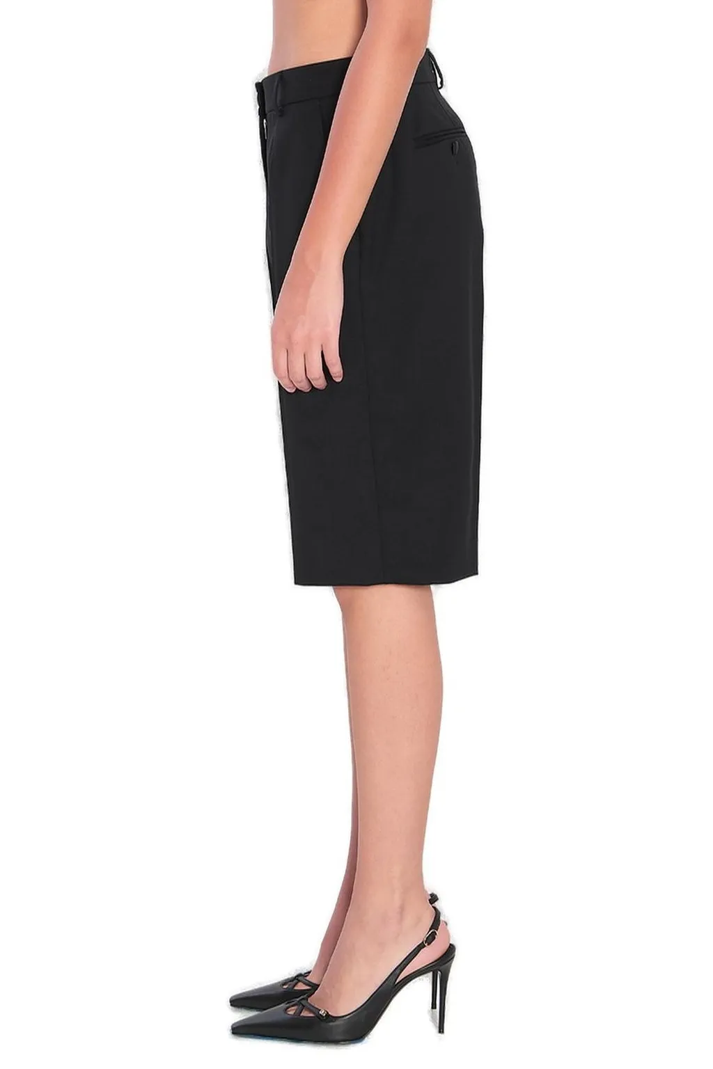 Pressed Crease Bermuda Shorts