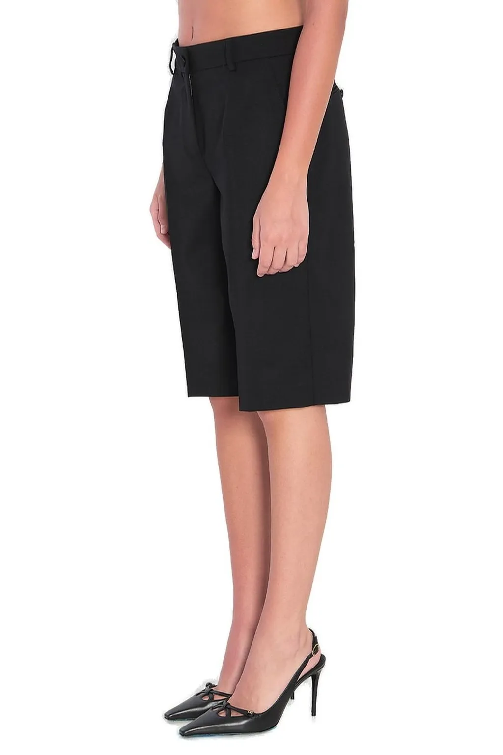 Pressed Crease Bermuda Shorts