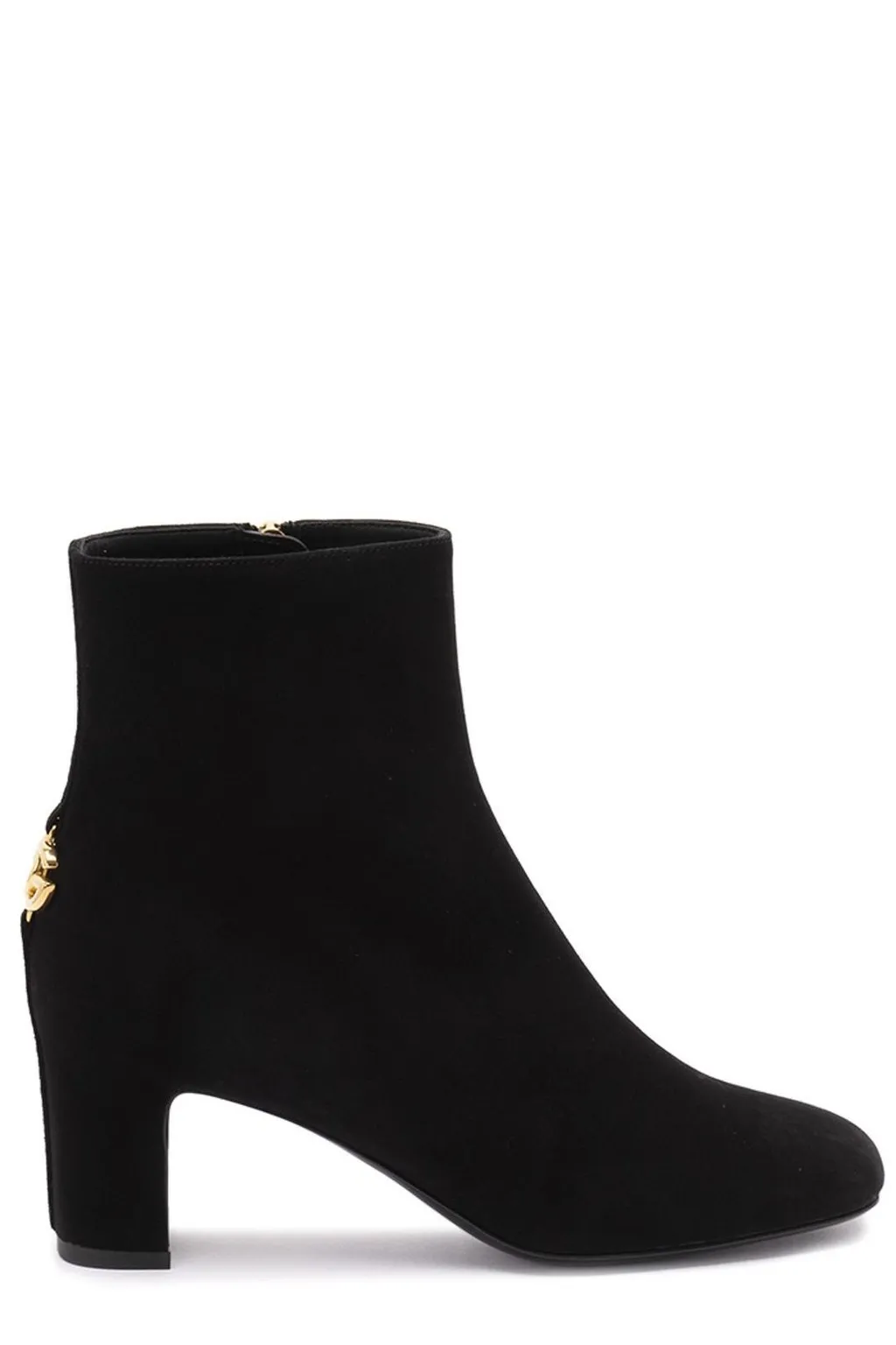 Logo Plaque Ankle Boots