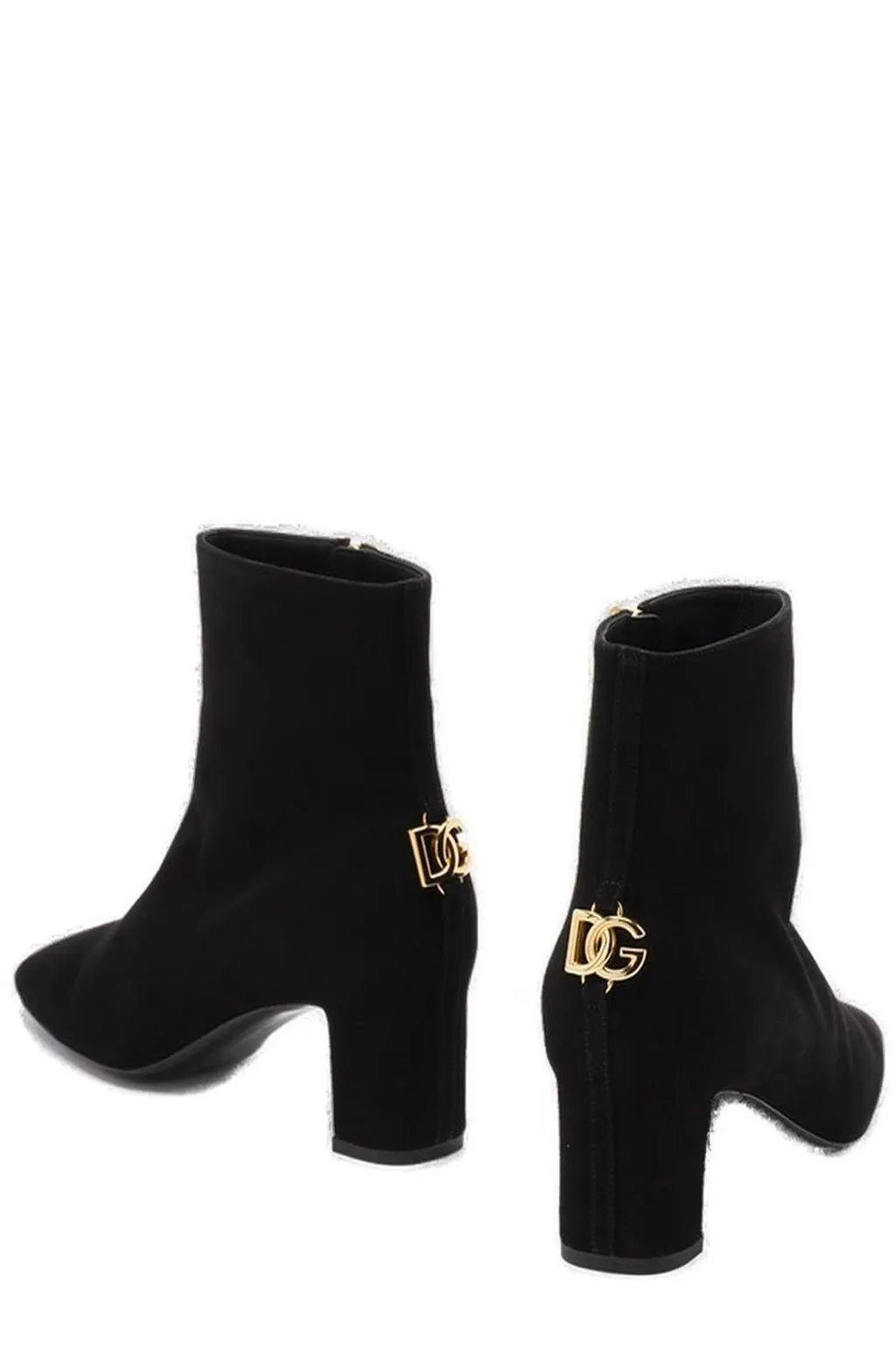 Logo Plaque Ankle Boots