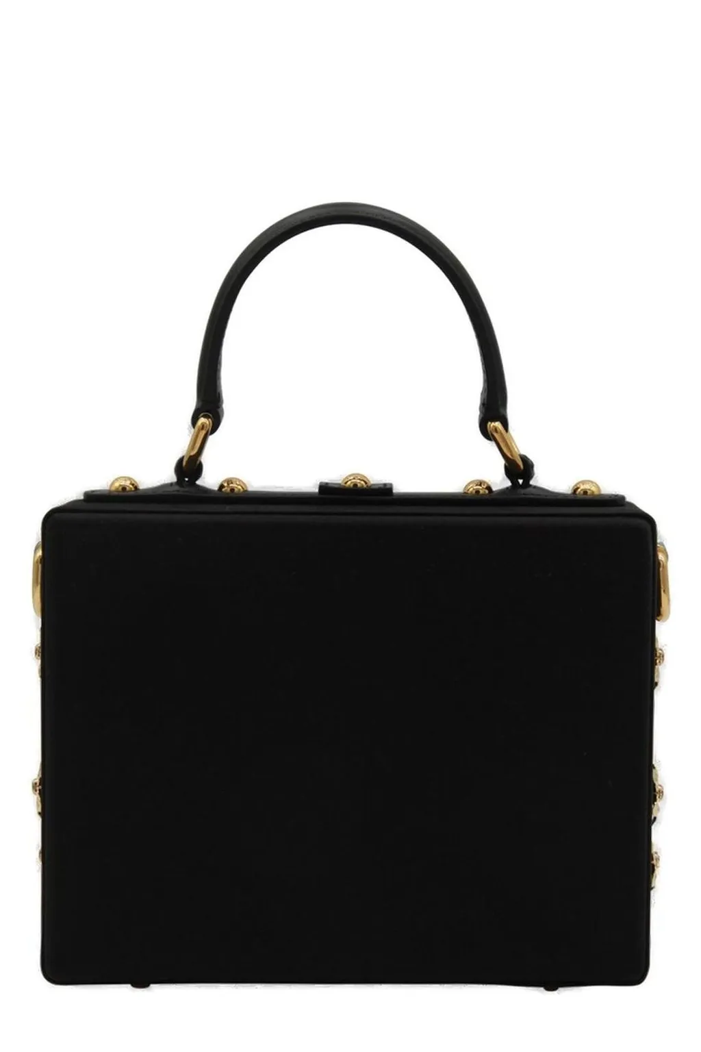 Embellished Top Handle Bag