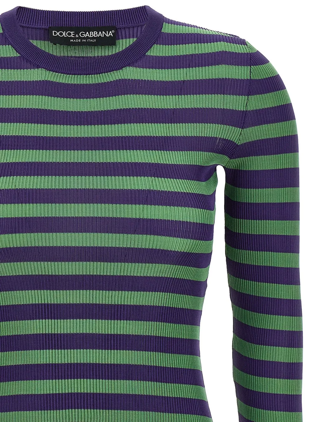 Striped Ribbed Sweater