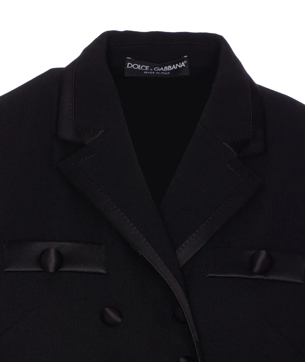 Double-Breasted Long Sleeved Jacket