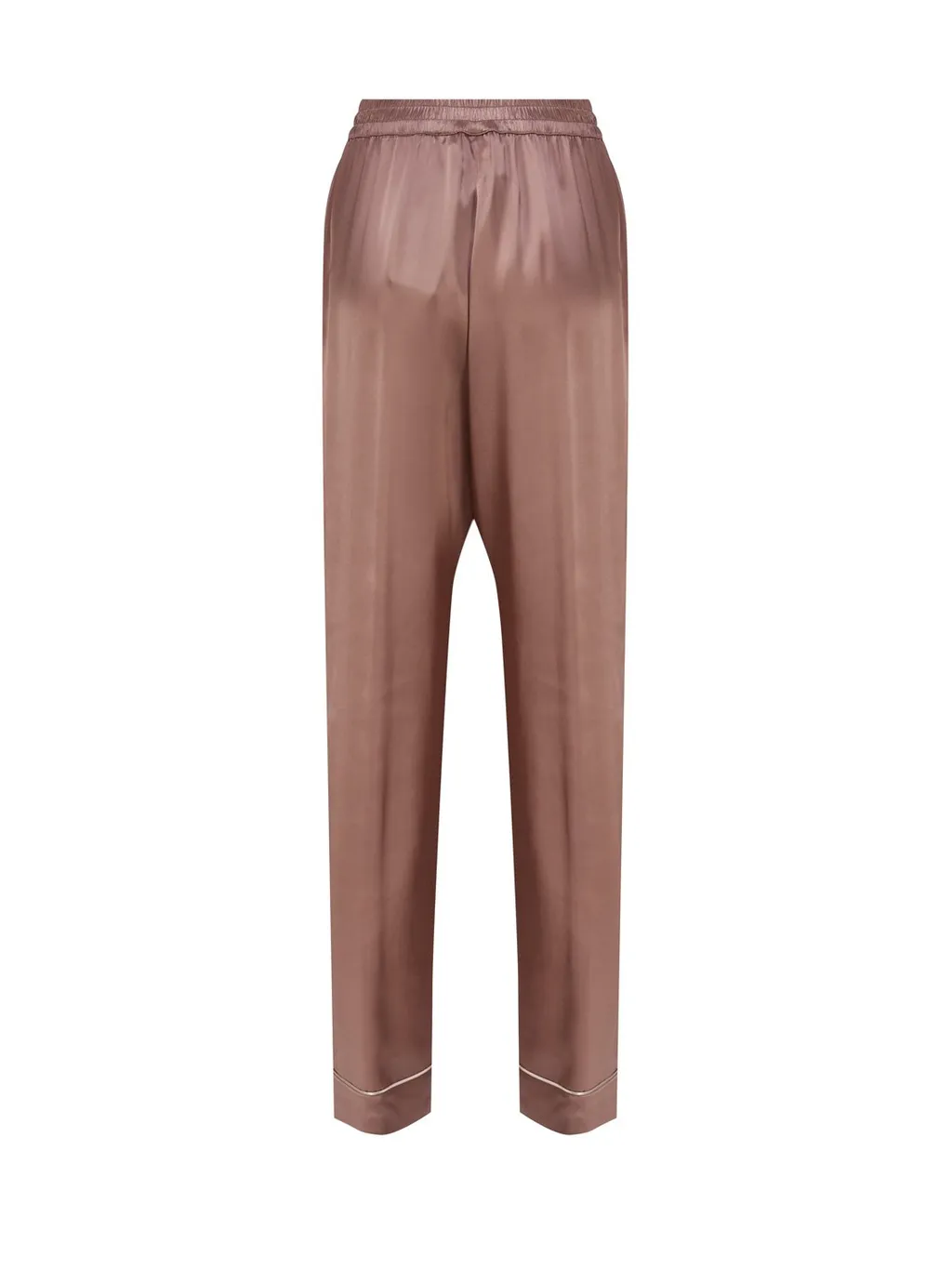 High-Waisted Pajama Pants