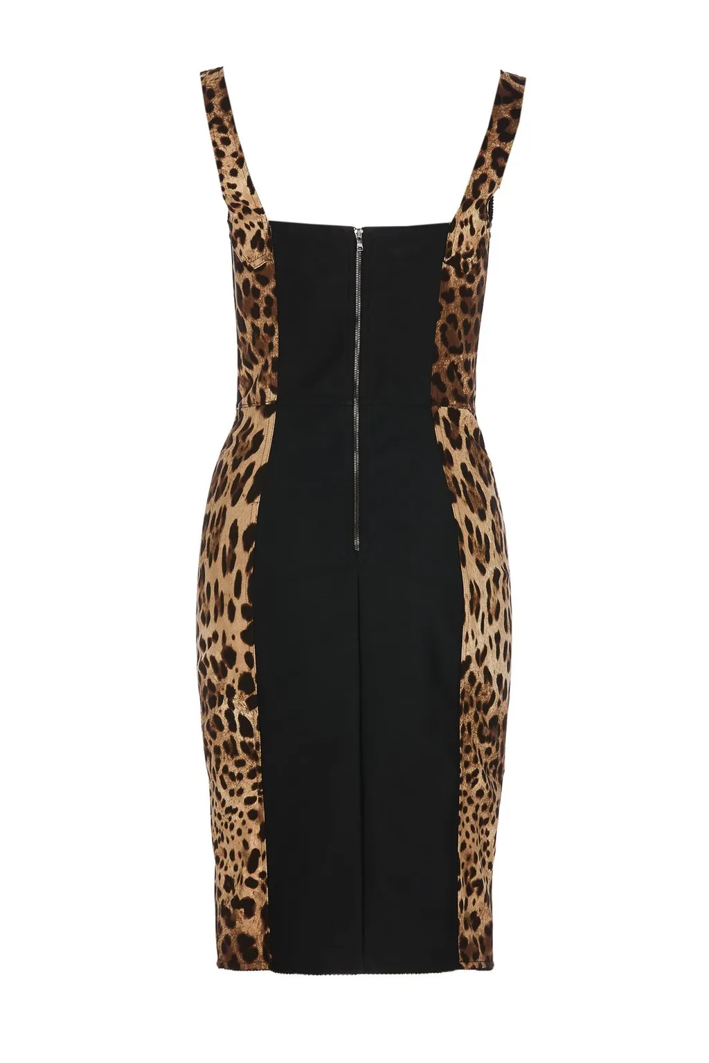 Printed Lace Shift Dress