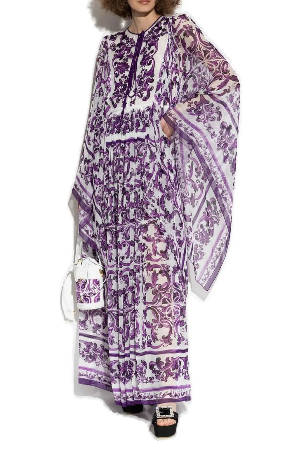 Majolica Printed Midi Dress