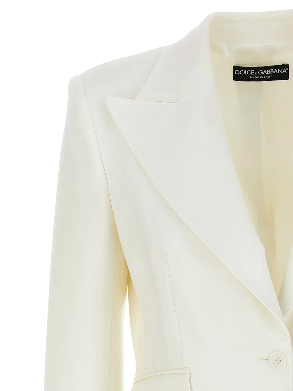 Single-Breasted Turlington Blazer