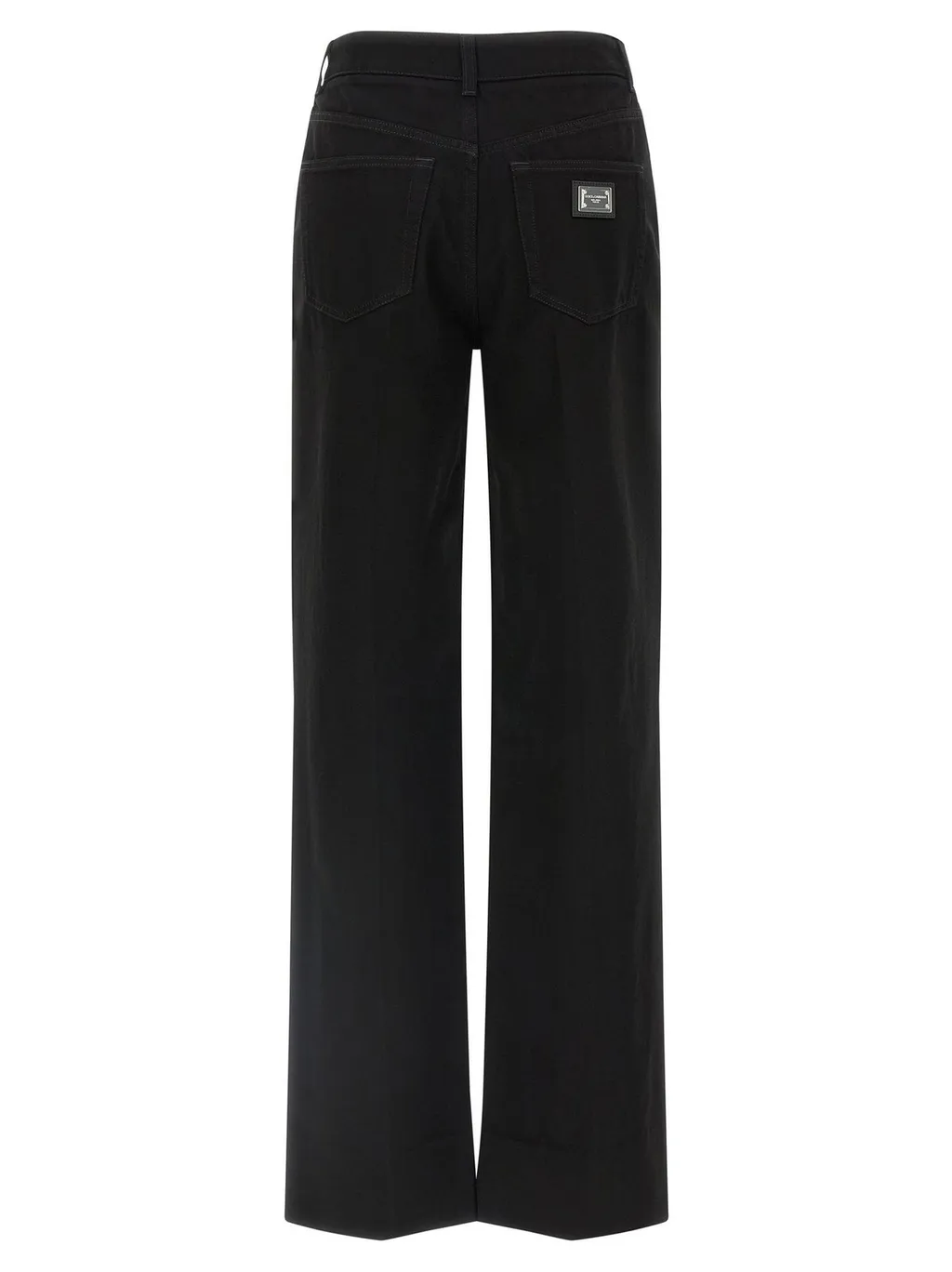 Logo Plaque Flared Pants