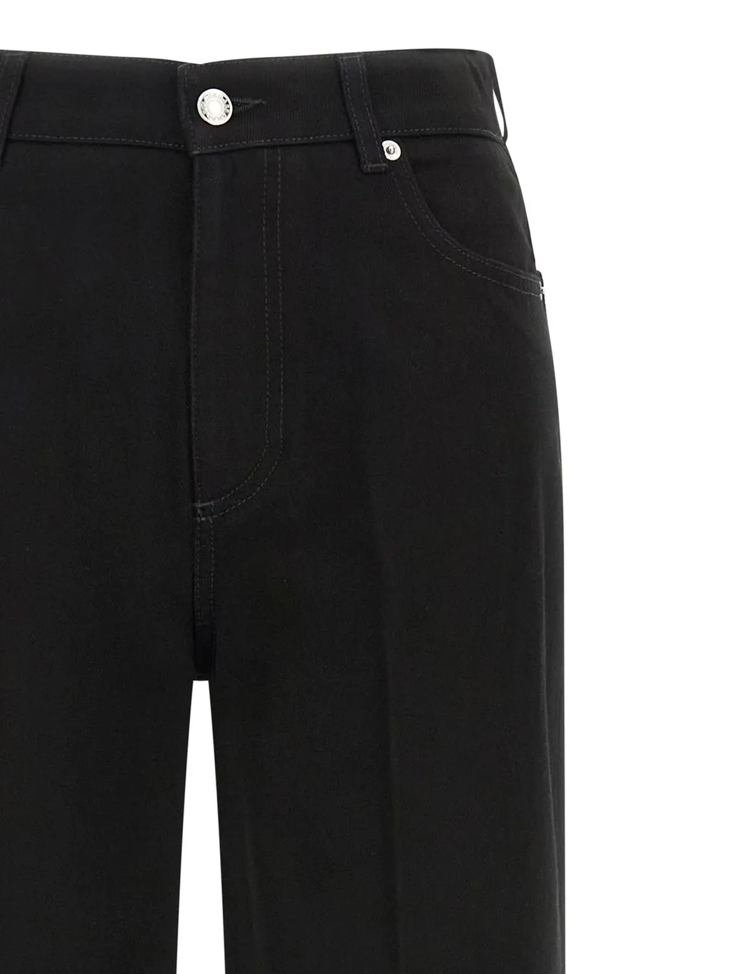 Logo Plaque Flared Pants
