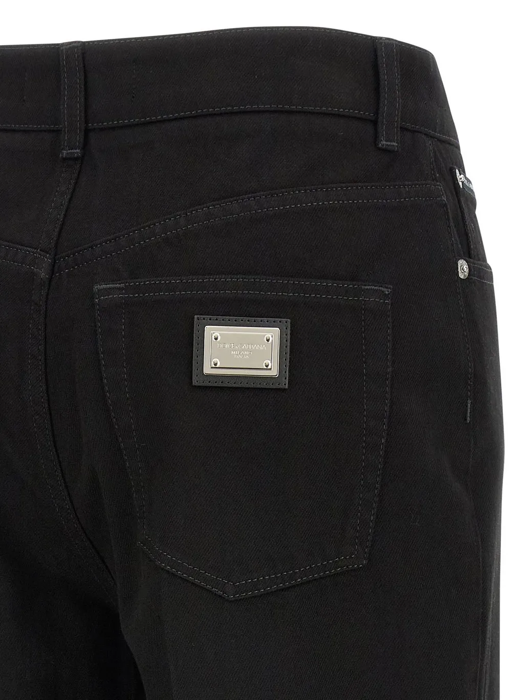 Logo Plaque Flared Pants