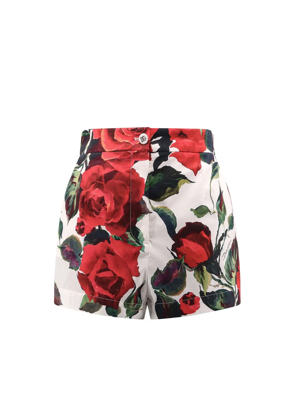 Rose Printed Shorts