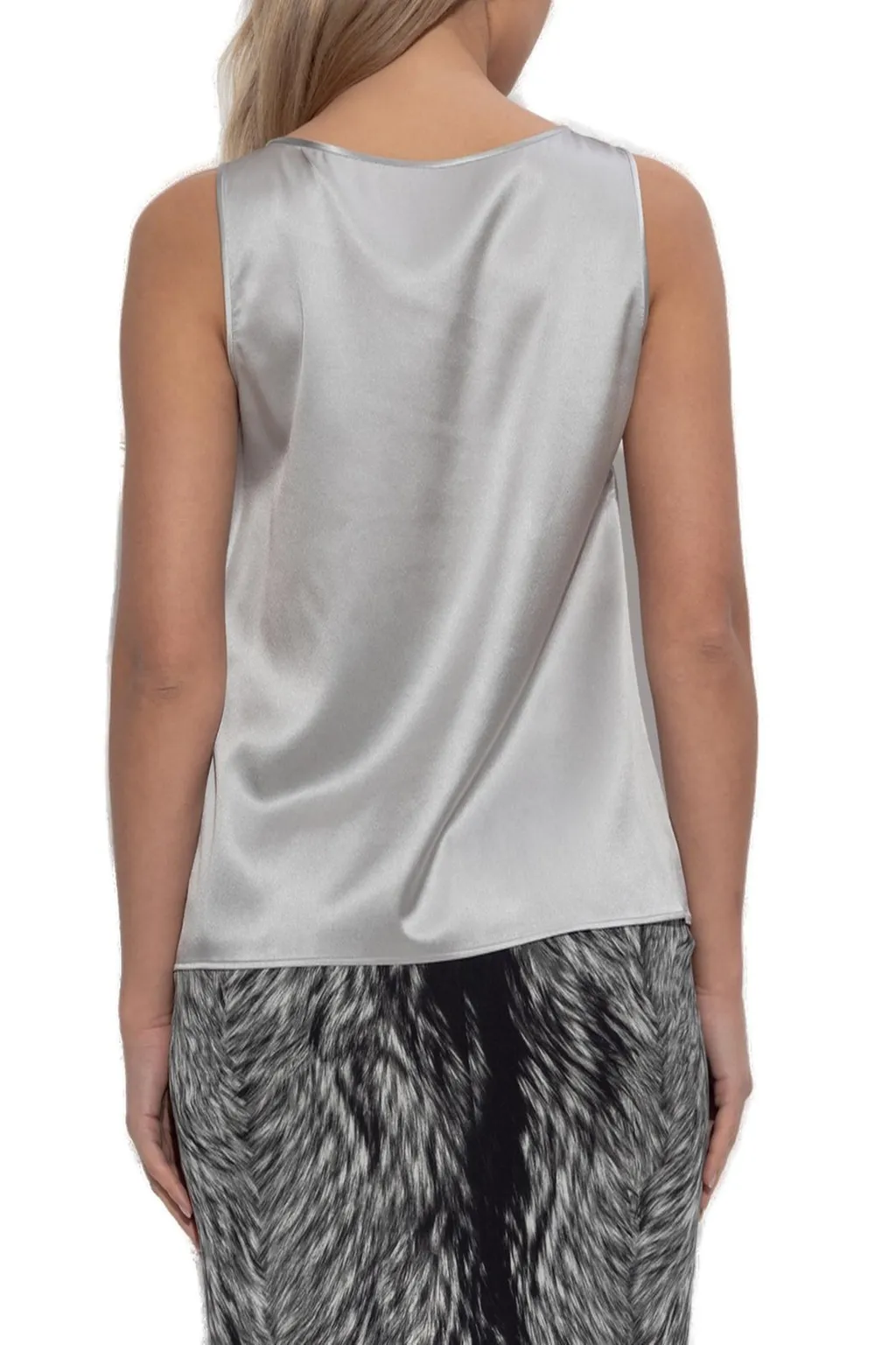 Dg Logo Plaque Tank Top