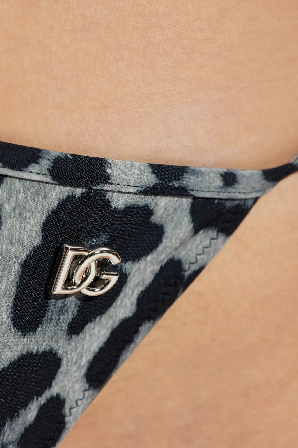 Animal Print Two-Piece Swimsuit