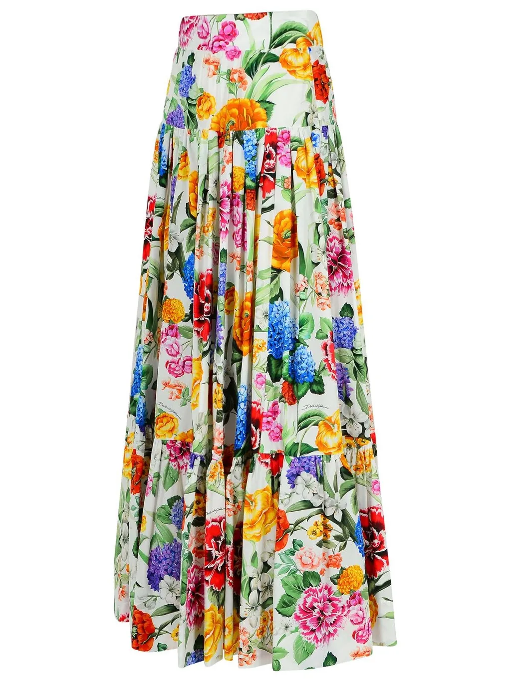 Floral Printed Midi Skirt