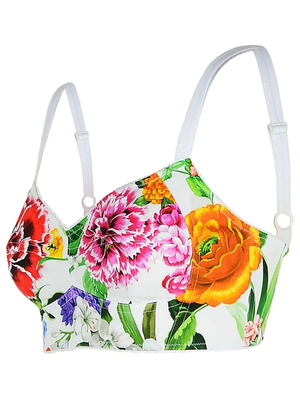 Floral Printed Cropped Top