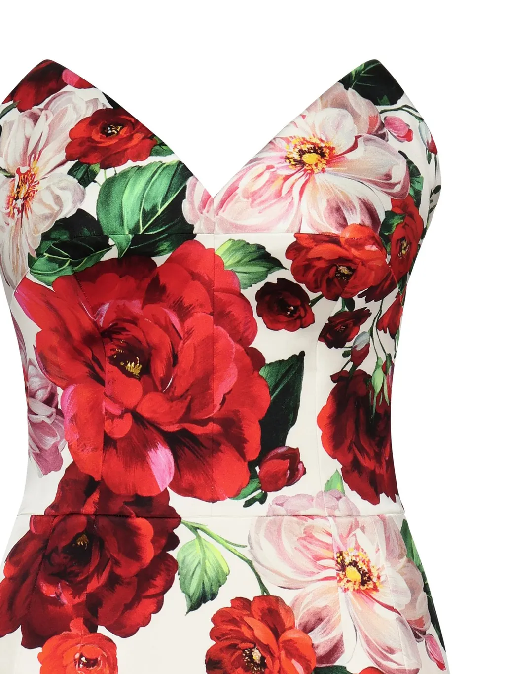 Floral Printed Sleeveless Dress