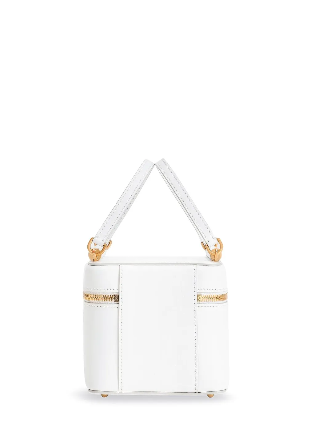 Logo Plaque Zipped Handbag