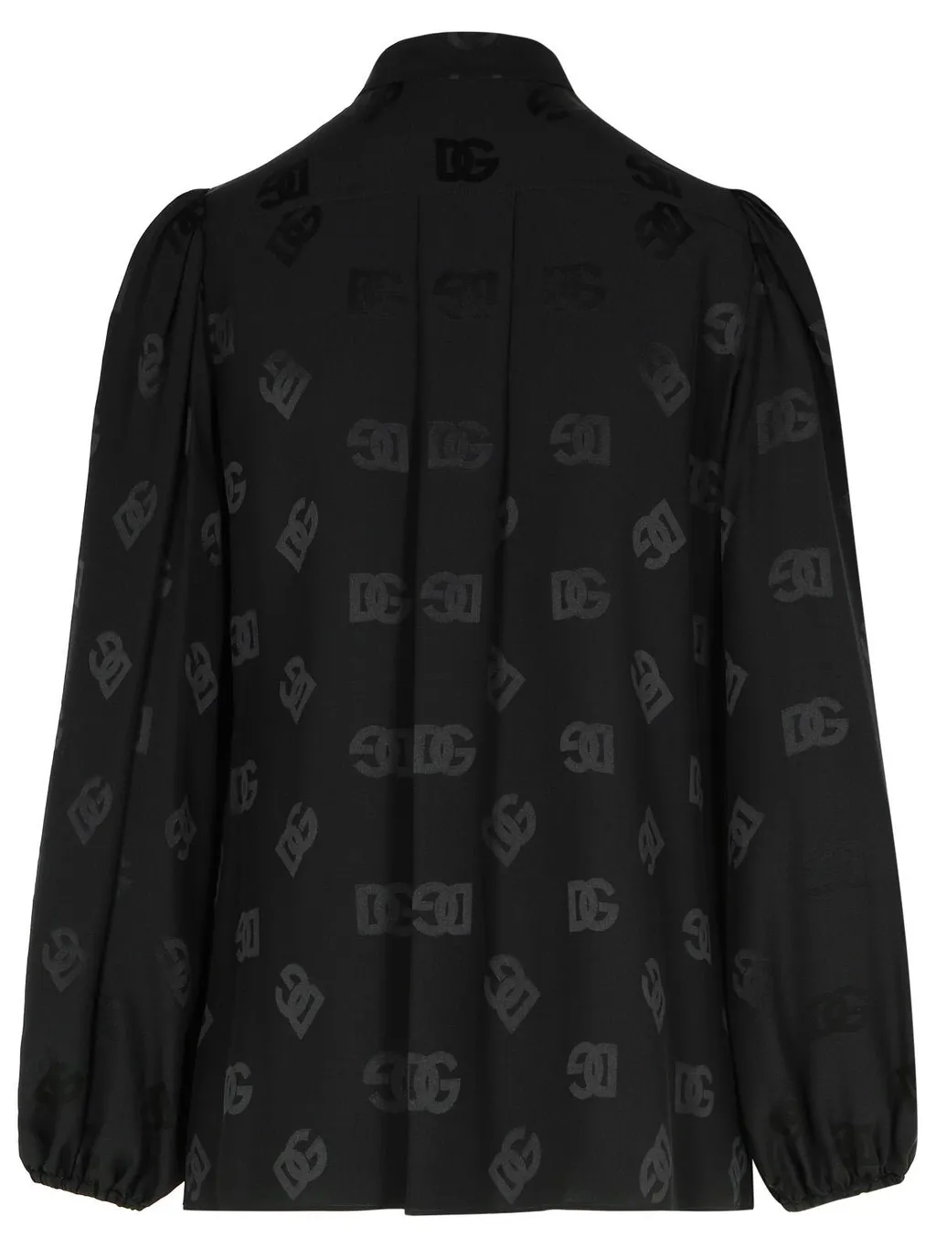 All-Over Dg Logo Detailed Blouse