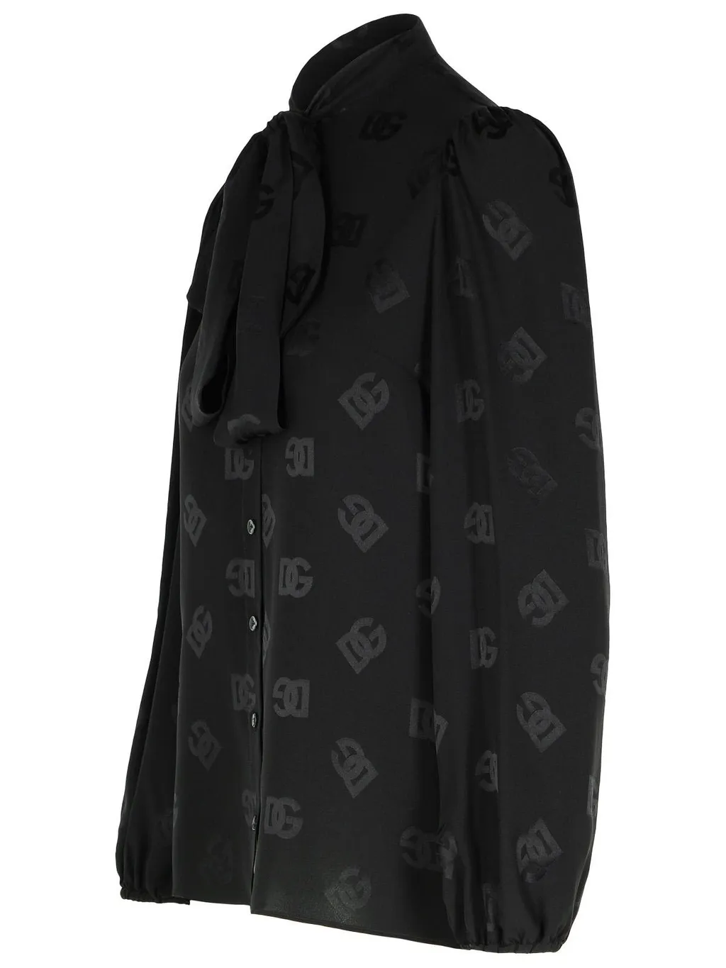 All-Over Dg Logo Detailed Blouse