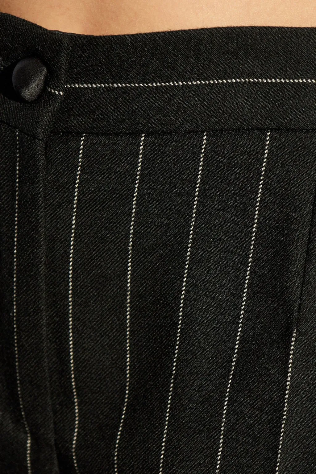 Straight Leg Pinstriped Pants