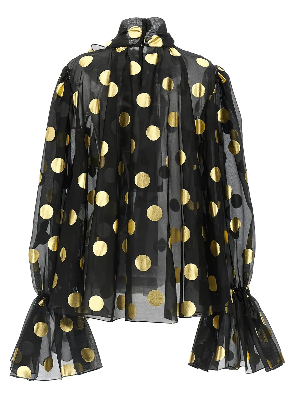 Polka-Dot Printed Blouse