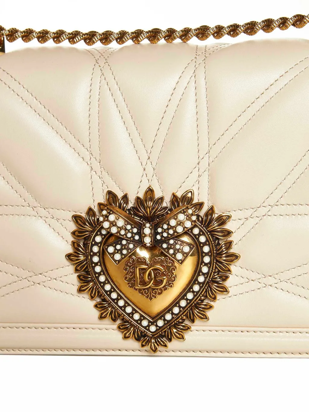 Devotion Logo Plaque Shoulder Bag