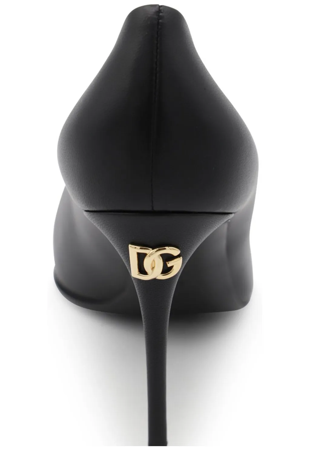 Logo Plaque Pointed Toe Pumps