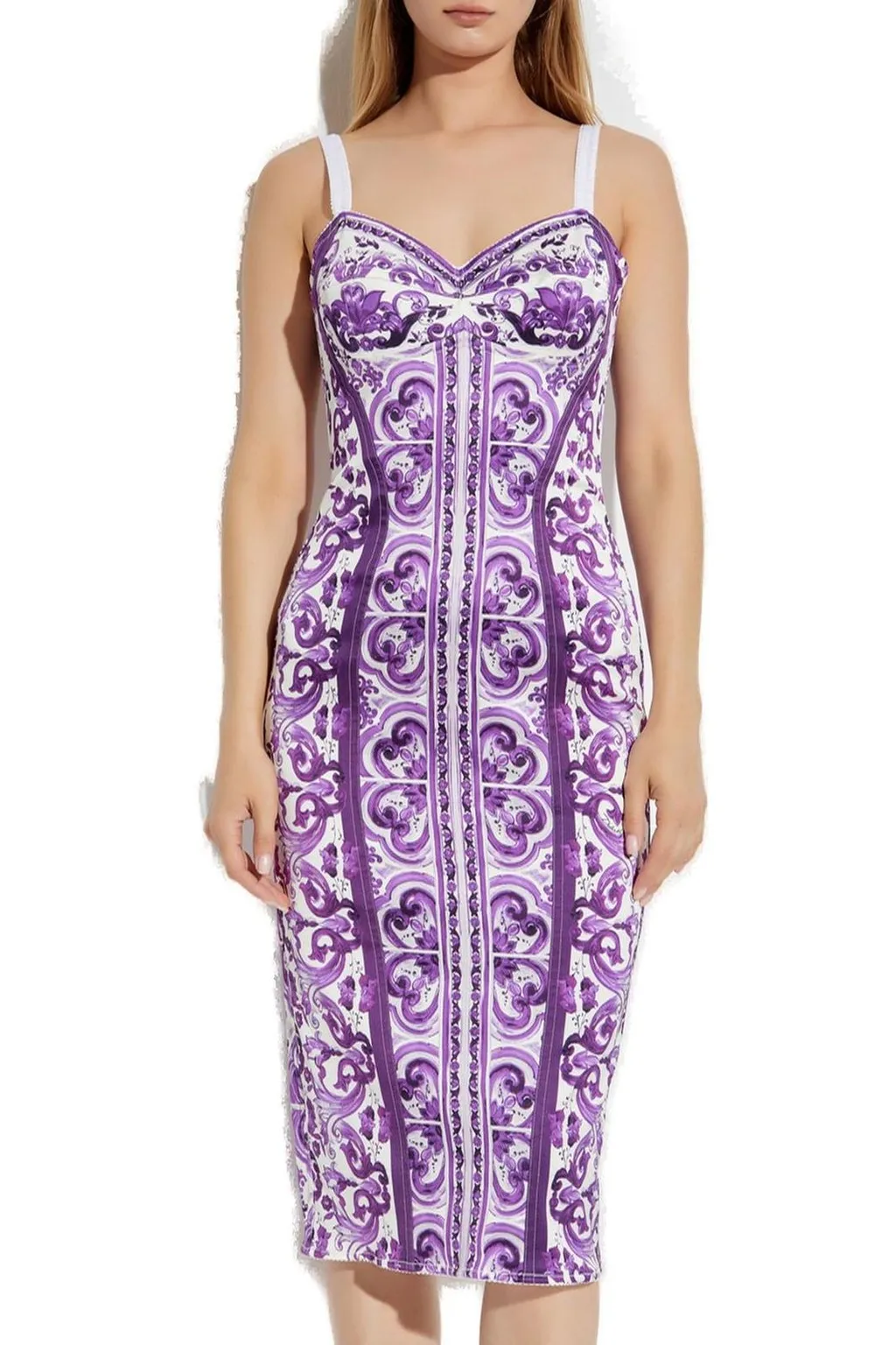 Majolica Printed Dress