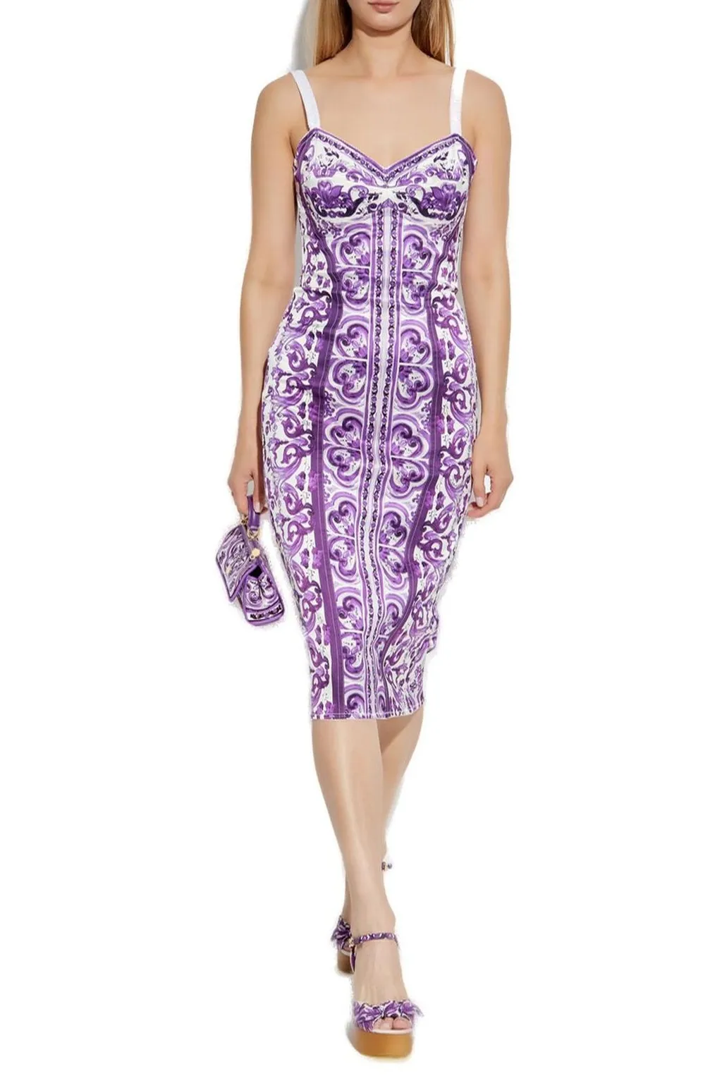Majolica Printed Dress