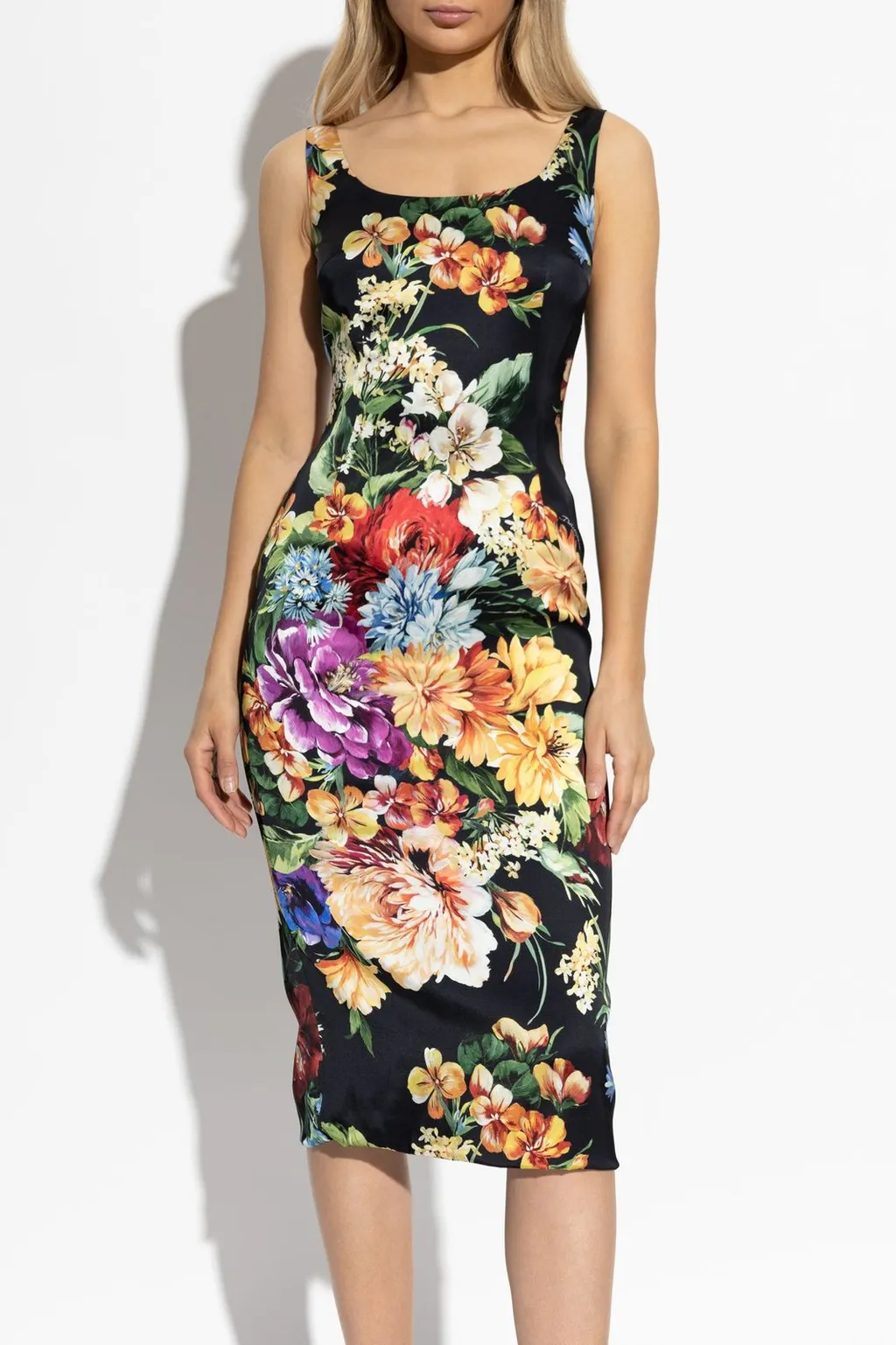 Floral Printed Midi Dress
